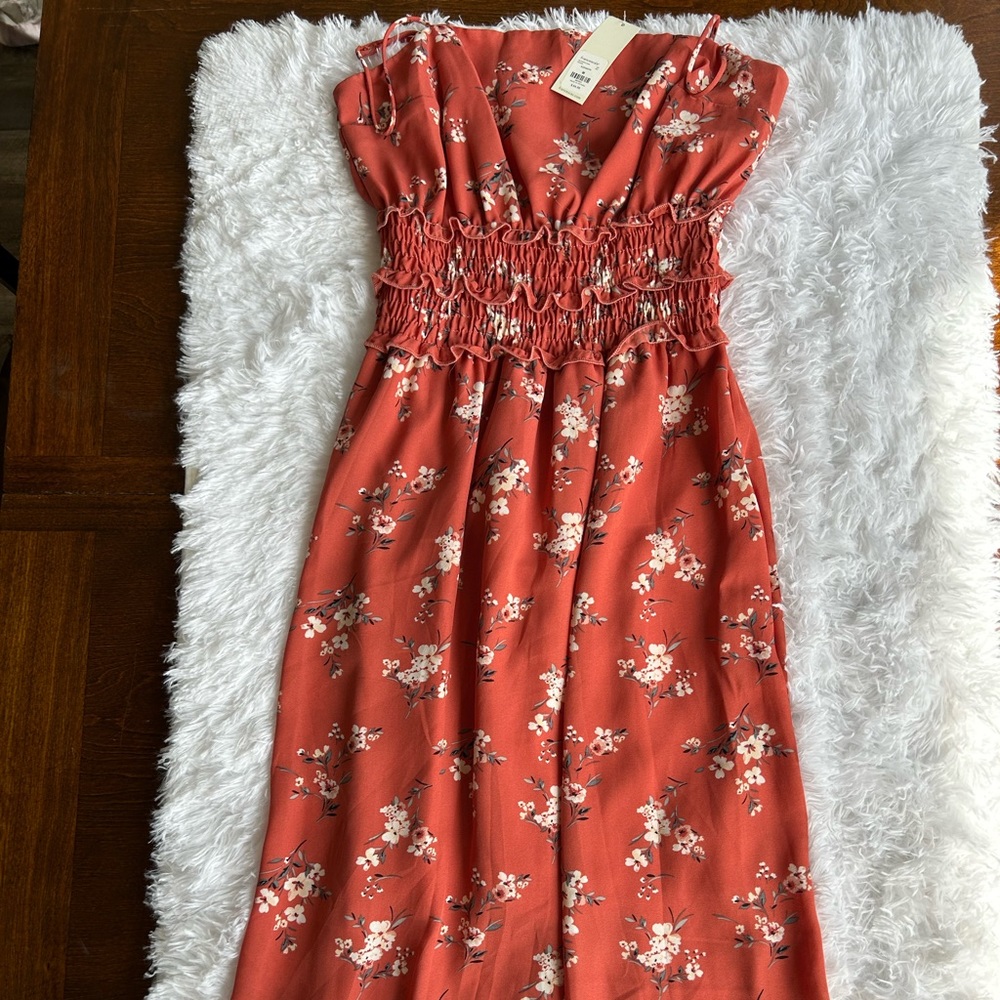 Francesca’s • Medium • Burnt Orange Floral